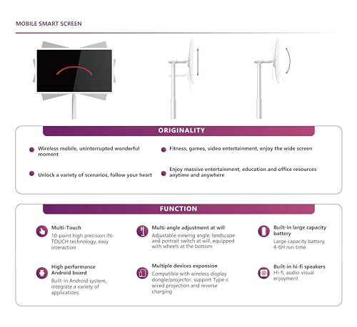 32 Inch Innovative Portable Touch Screen