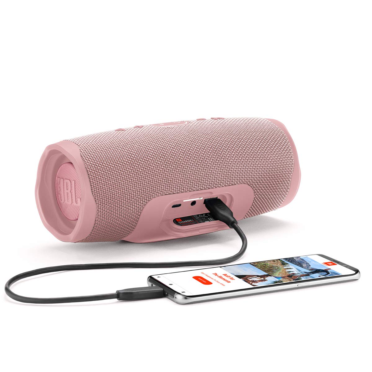 JBL Charge 4 - Waterproof Portable Bluetooth Speaker - Pink