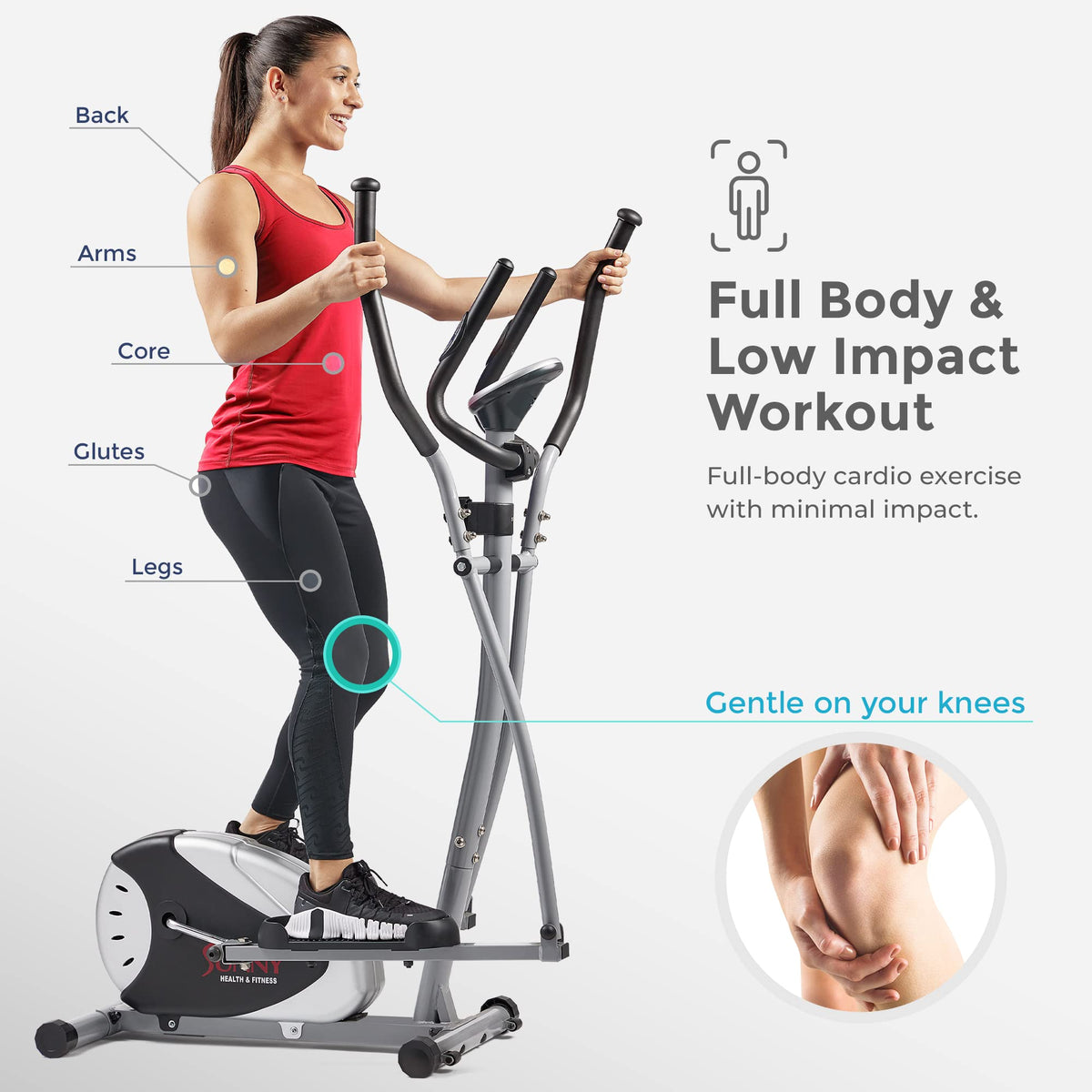 Health & Fitness Stepping Elliptical Machine