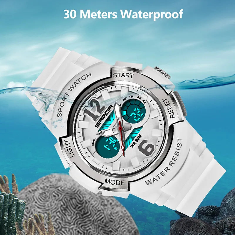 Women Sports Watch G Waterproof Digital