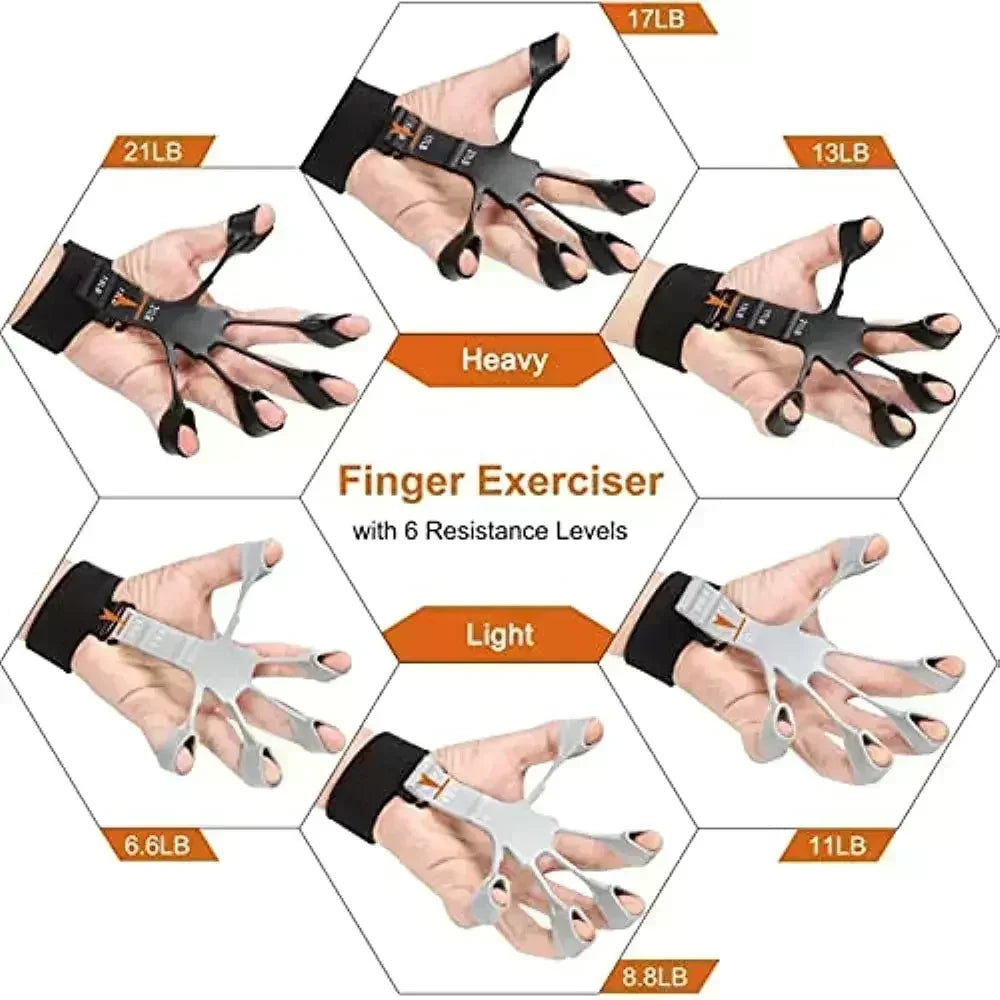 Silicone Grip Finger Training and Exercise