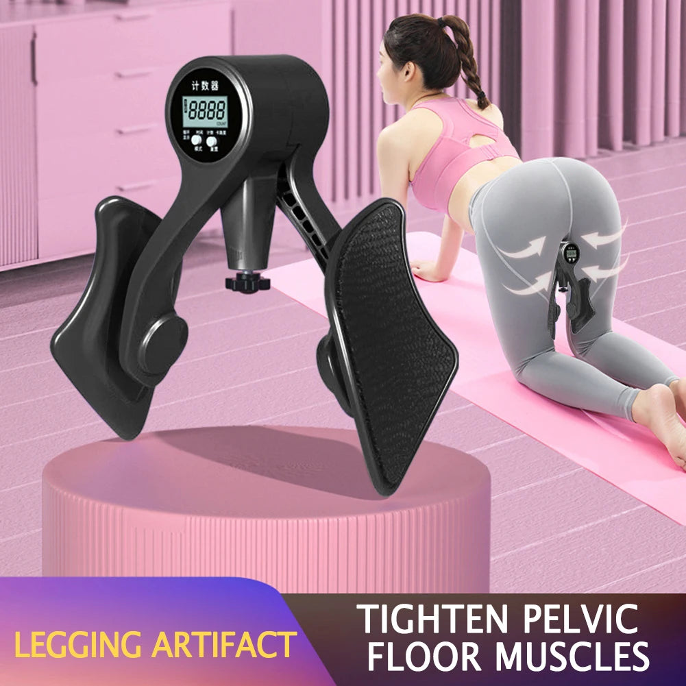 Hip Trainer Leg Trainers Pelvic with Digital Counter Floor Muscle