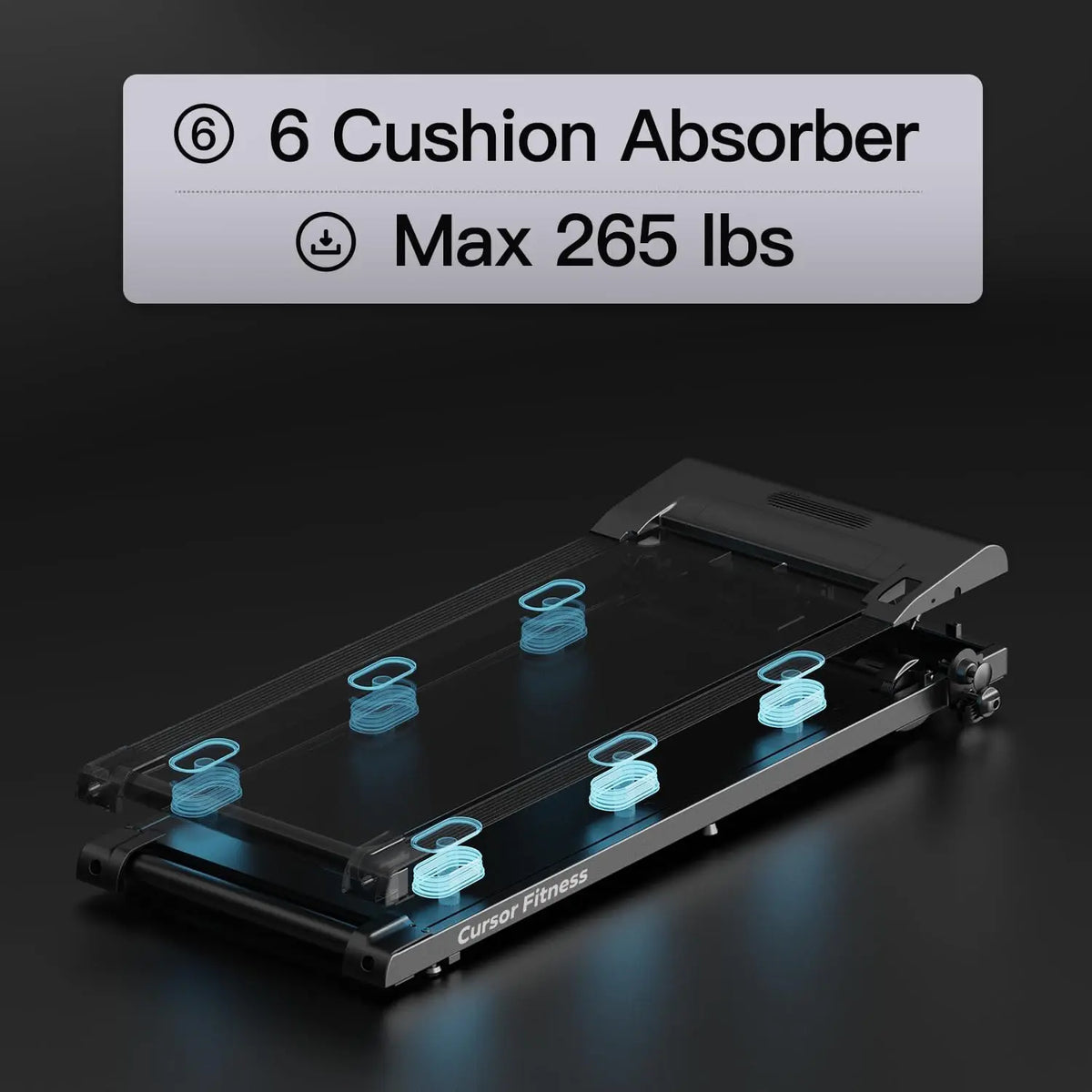 Home Folding Treadmill with Pulse Sensor