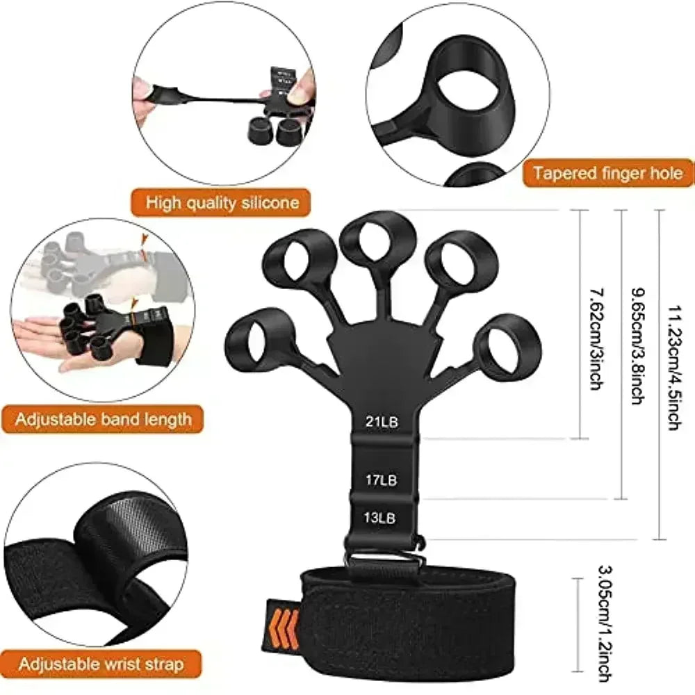 Silicone Grip Finger Training and Exercise