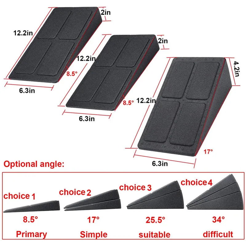 Yoga Bricks Squat Wedge Blocks