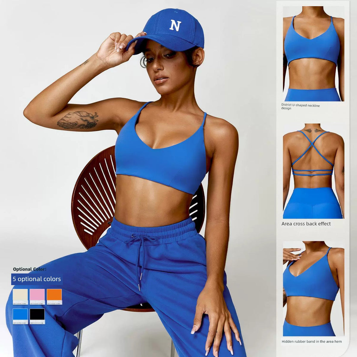 Quick-Drying Beauty Back Yoga Suit