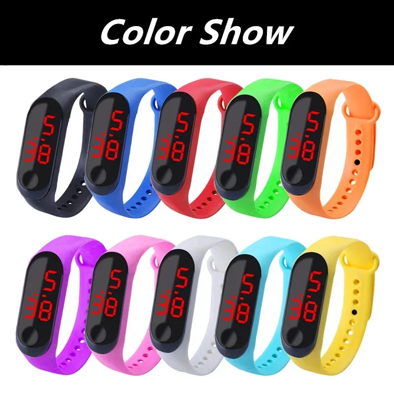 Watch for Kids Children Waterproof Led Digital unisex