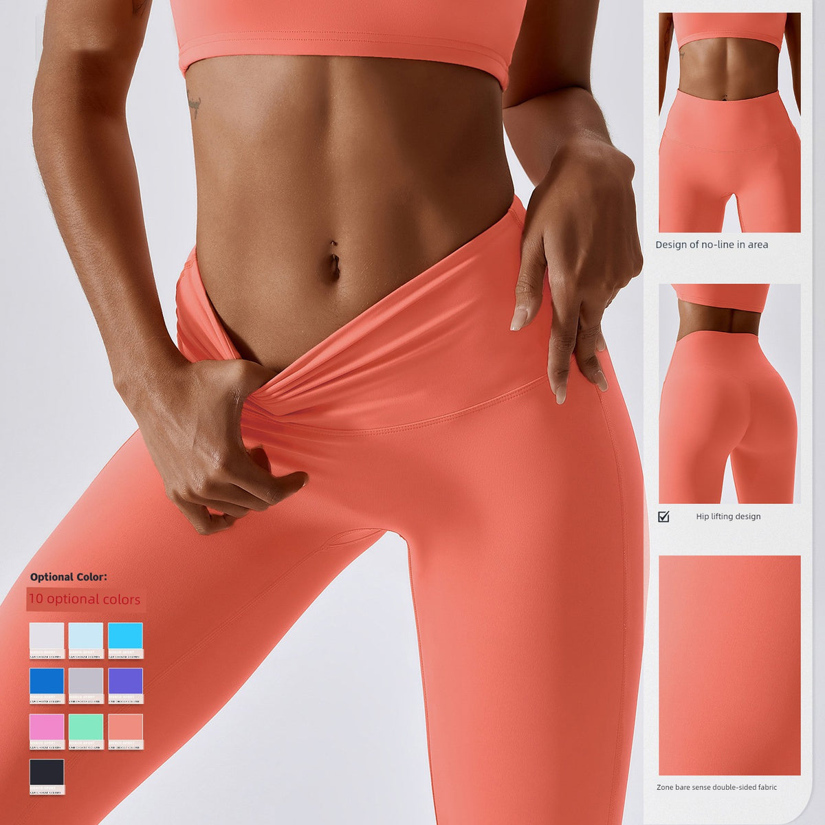 Hip Lift Quick-Drying High-Waist Fitness Pants