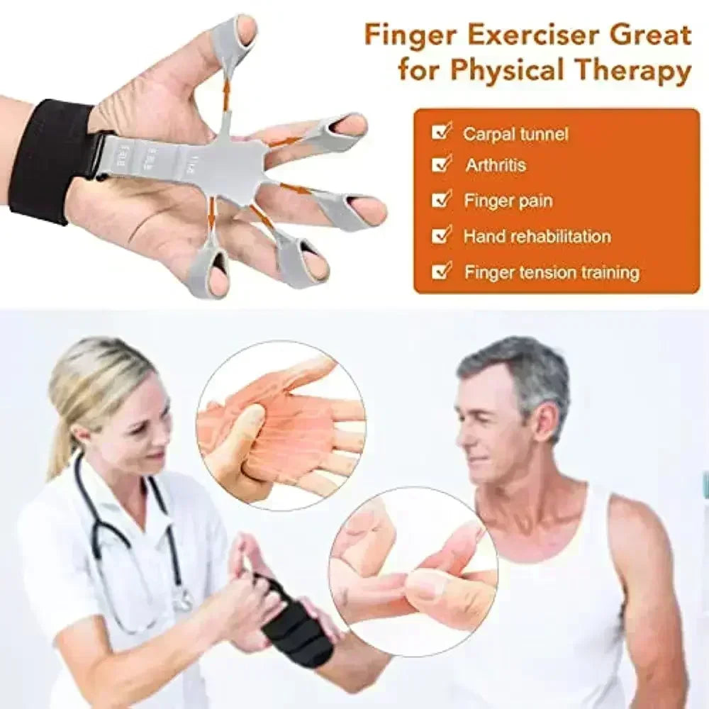 Silicone Grip Finger Training and Exercise