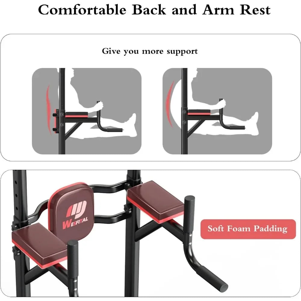 Pull Up Bar Tower Dip Station