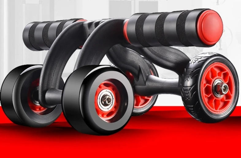 Four-Wheel Abdominal Wheel Beginner Automatic